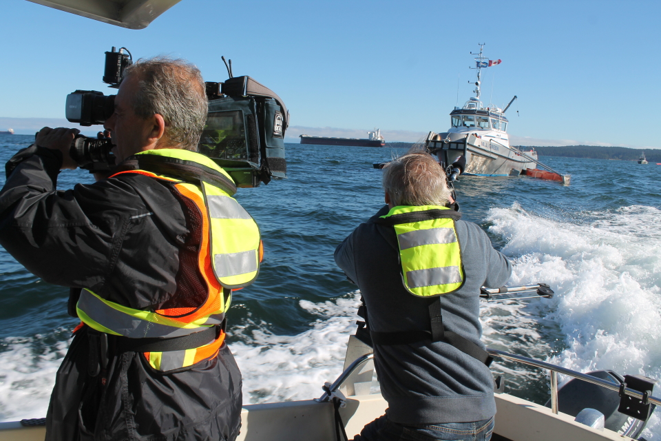 Oil Spill Response Exercise Wraps Up In Nanaimo Harbour