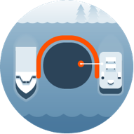 Response boats icon